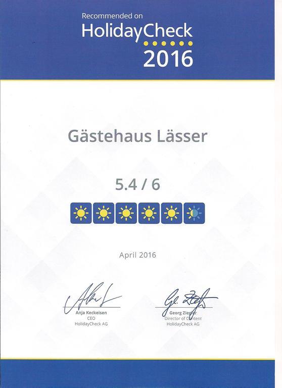 Gaestehaus Laesser Mellau Eksteriør billede